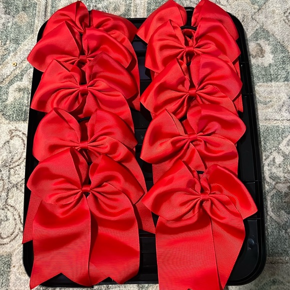 Other - Set of 10 Red Bows